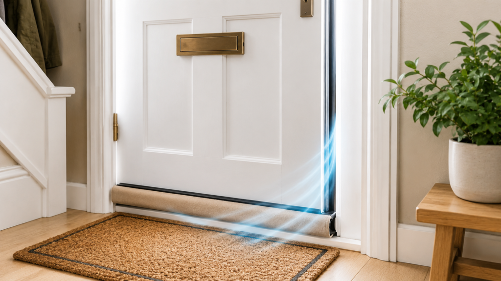 How to Stop a Draught From a Front Door How to Stop a Draught From a Front Door