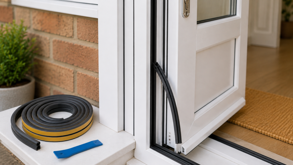 How to replace a upvc door seal How to Replace a uPVC Door Seal