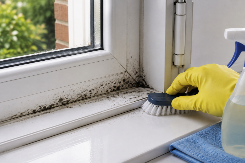 How to Remove Mould from uPVC Window Frames How to Remove Mould from uPVC Window Frames