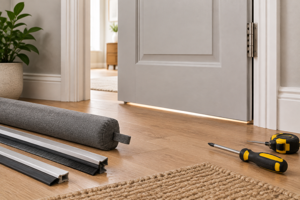 How to fix gaps under internal doors How to Fix Gaps Under Internal Doors