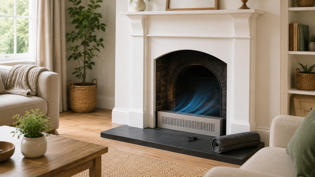 How to stop chimney draughts How to Stop Chimney Draughts (Without Blocking Ventilation)